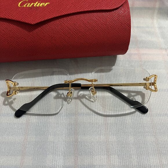 Cartier Clear Glasses - Picture 1 of 7